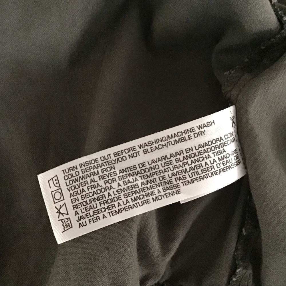 NEW Car Coat Jacket XL Fatigue Green Stretch Elastic Sleeves Supplies Union Bay - Picture 16 of 16